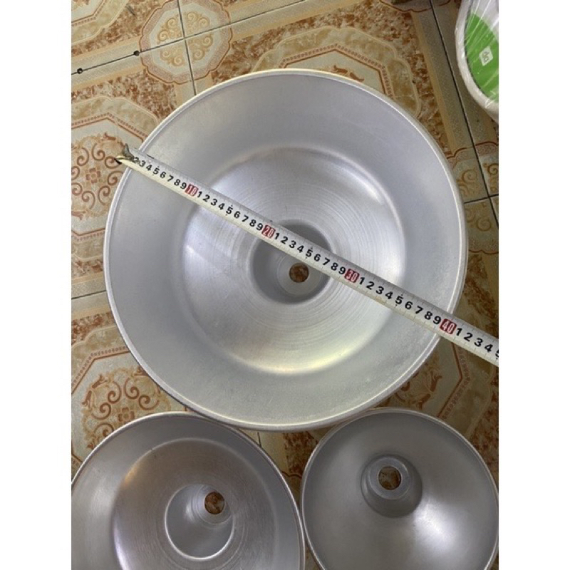 CHOÁ ĐÈN NHÔM 40CM ( 4 Tấc ) Loại dầy Lớn nhất