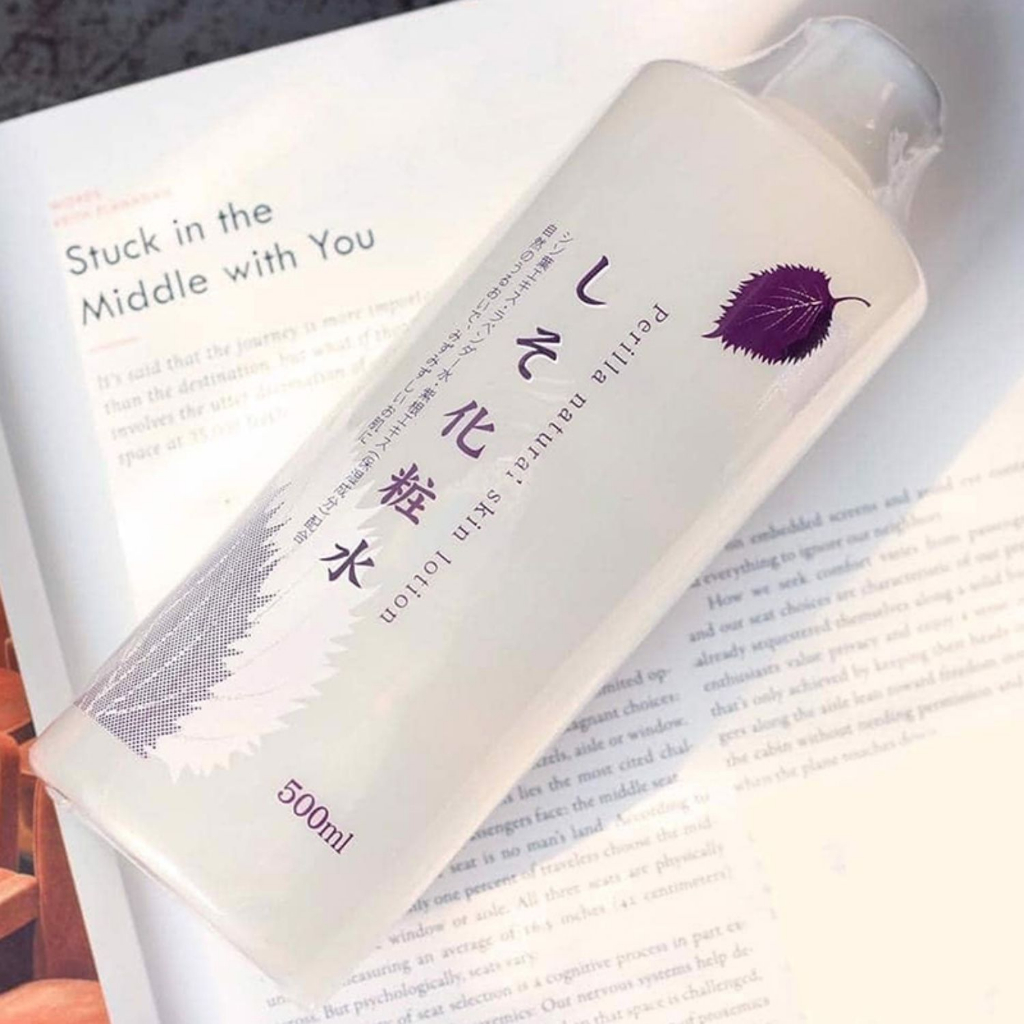 Nước hoa hồng Chinoshioya chiết xuất từ lá tía tô dưỡng da trắng hồng 500ml - Hachi Hachi Japan Shop