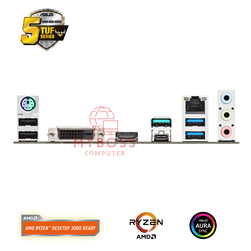 Mainboard ASUS TUF B450M-PRO GAMING Socket AM4, 4 khe Ram DDR4, M-ATX - FullBox - Chính Hãng BH 36 Tháng !!!