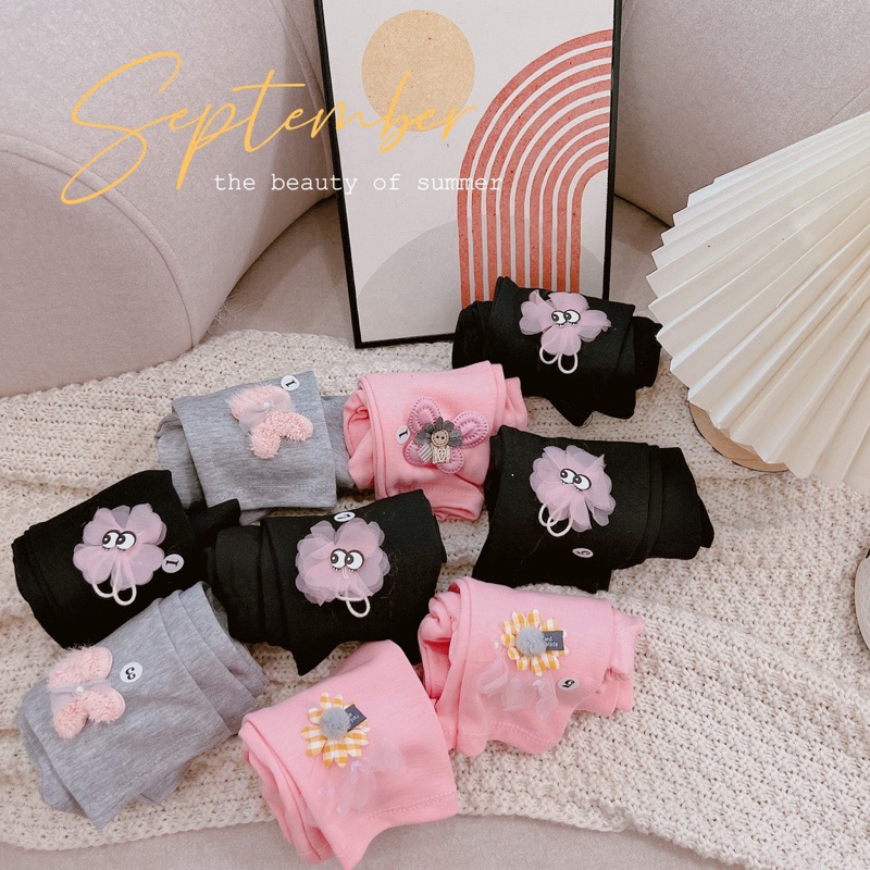 8-30kg sỉ  quần leging Zip QC  mềm cho bé