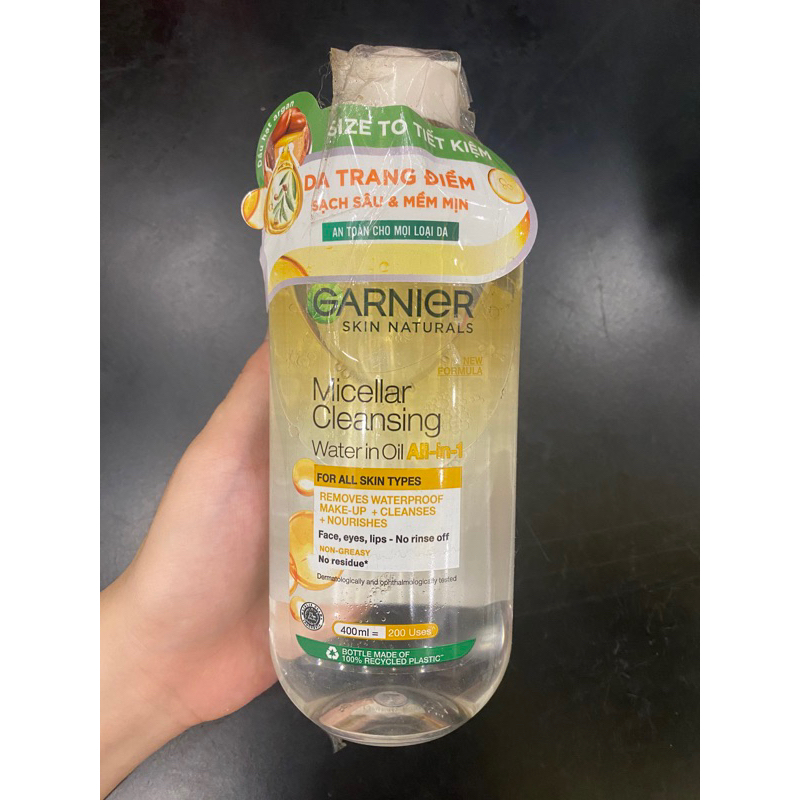 Tẩy Trang Garnier Oil Infused Dầu Nước