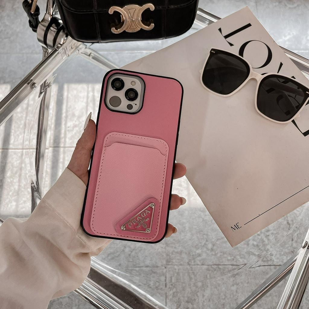 Ốp Điện Thoại Da Sang Trọng Có Ngăn Đựng Thẻ Cho IpXsmax 11 11prm 12prm 13prm 14pro 14prm