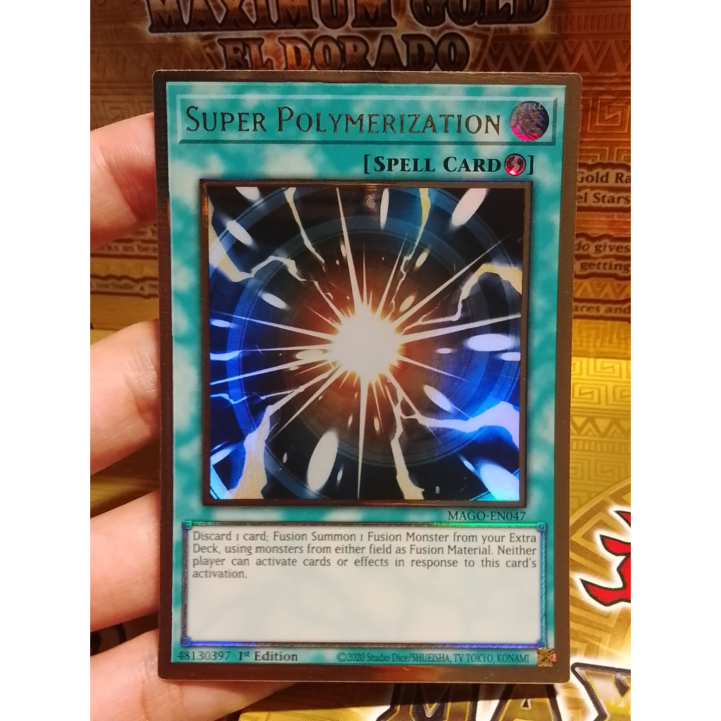 Thẻ Bài Yugioh: Super Polymerization MAGO-EN047