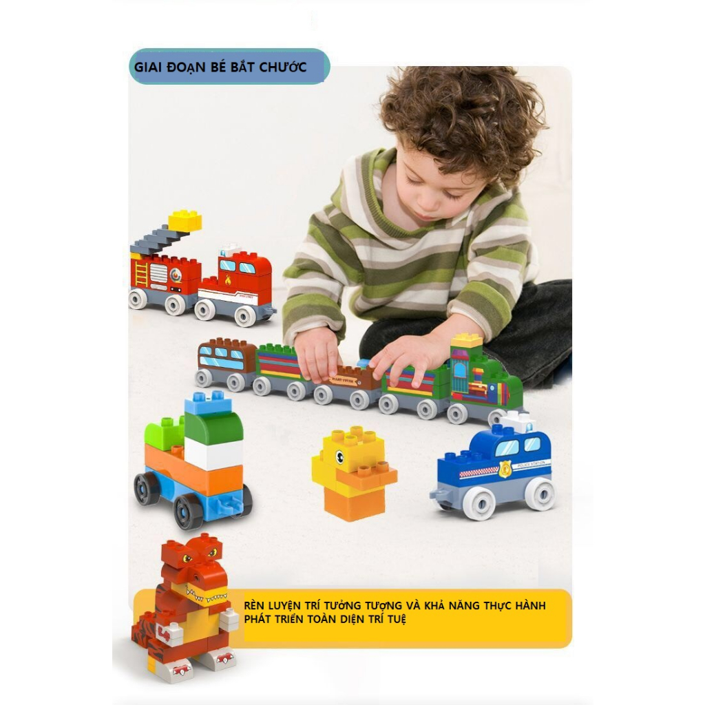 Đồ Chơi Xếp Hình Lắp Ghép Cho Bé 520 Chi Tiết, Giúp Bé Phát Triển Tư Duy Sáng Tạo, Đồ Chơi Giáo Dục