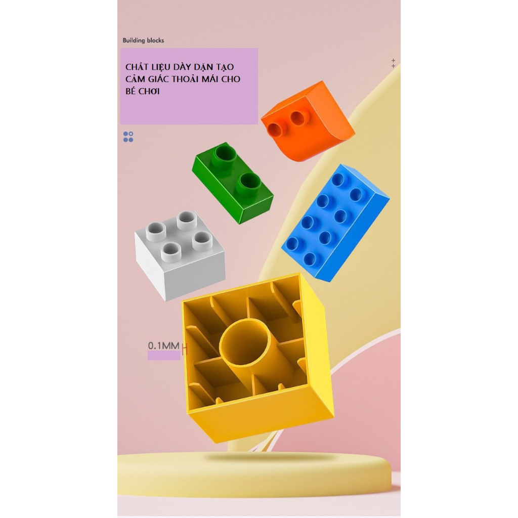 Đồ Chơi Xếp Hình Lắp Ghép Cho Bé 520 Chi Tiết, Giúp Bé Phát Triển Tư Duy Sáng Tạo, Đồ Chơi Giáo Dục