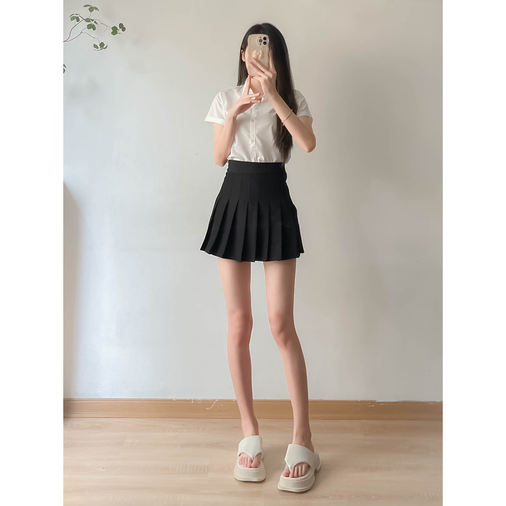 Áo sơ mi nữ cộc tay basic - Retrosyle - Somicoctayuni_P7K2