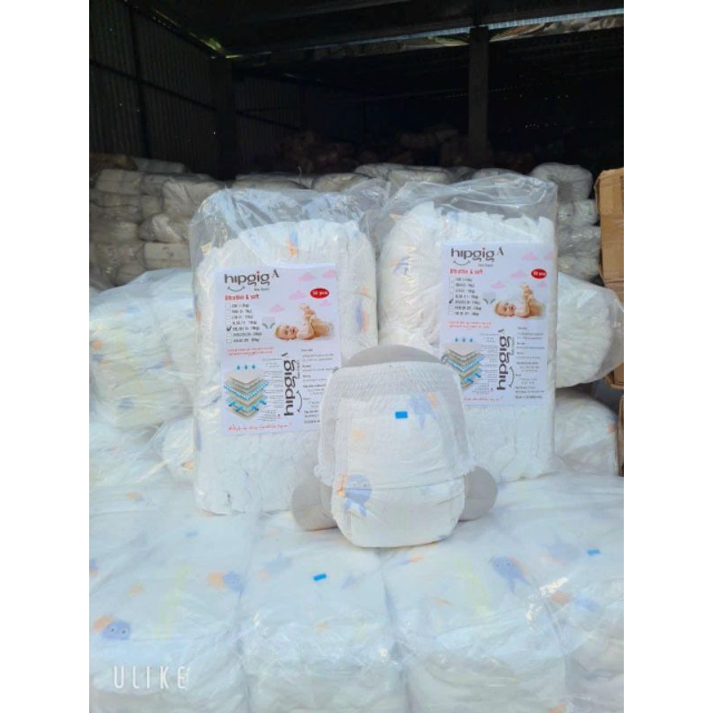 Combo100 miếng bỉm quần / dán  hipgig A . S100/M100/L100/XL100/XXL/100/XXXL100