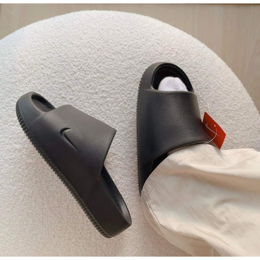 Dép quai ngang nam nữ, dép đúc nguyên khối NAI.KI CALM unisex - đề cao 4cm FULL BOX