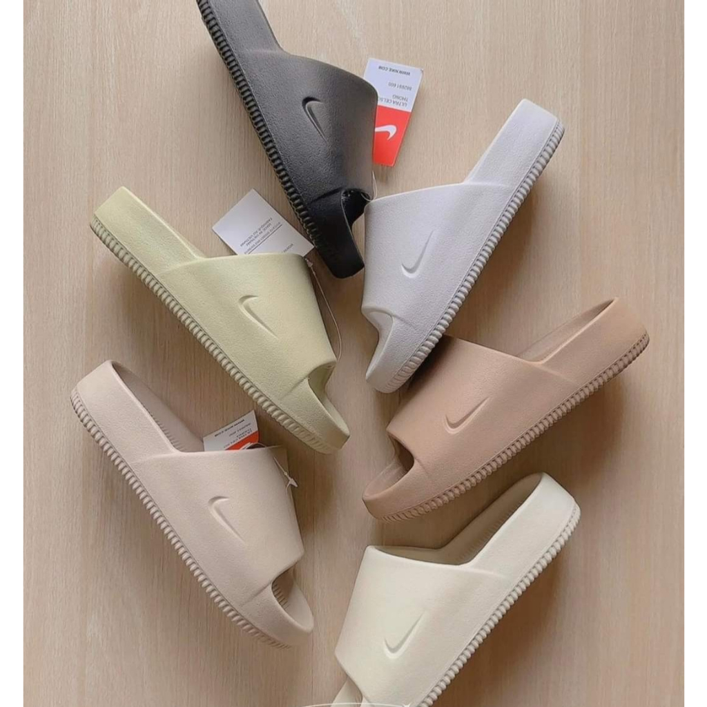 Dép quai ngang nam nữ, dép đúc nguyên khối NAI.KI CALM unisex - đề cao 4cm FULL BOX