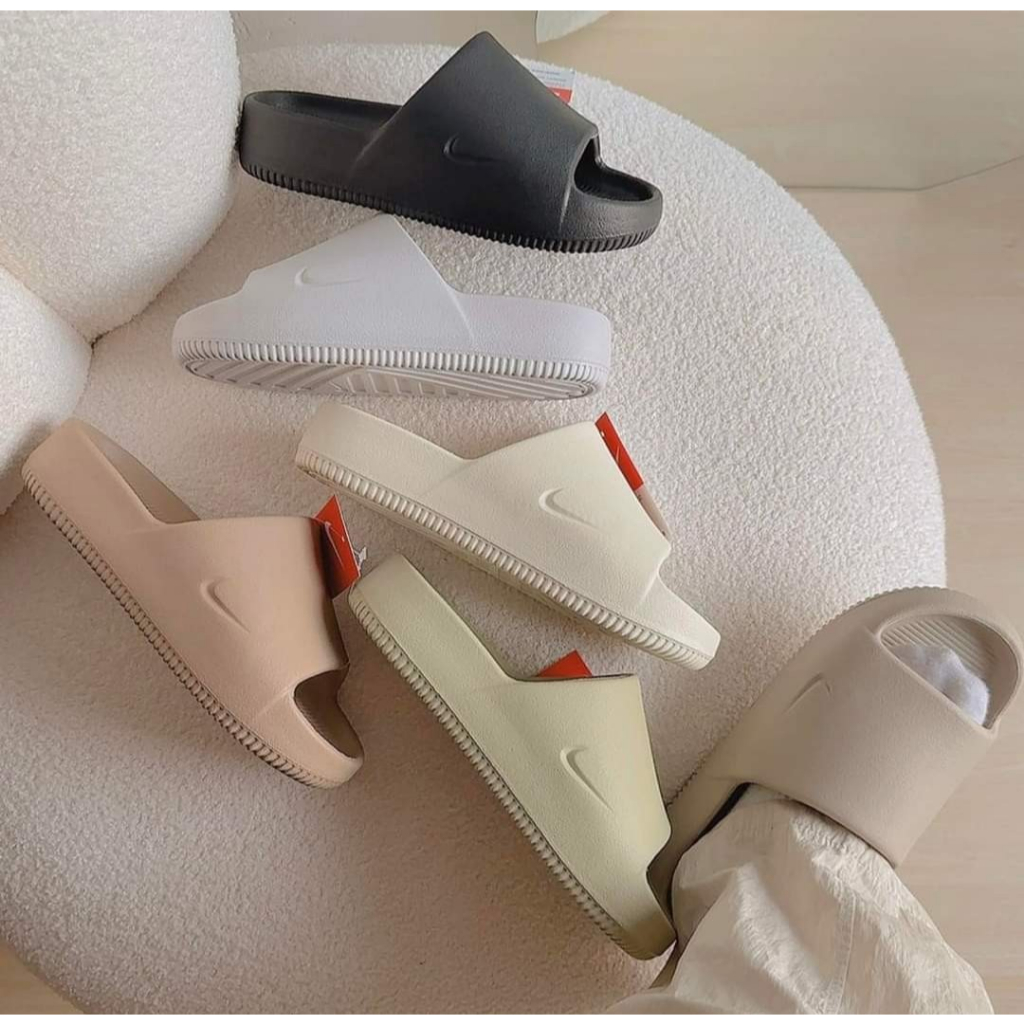 Dép quai ngang nam nữ, dép đúc nguyên khối NAI.KI CALM unisex - đề cao 4cm FULL BOX