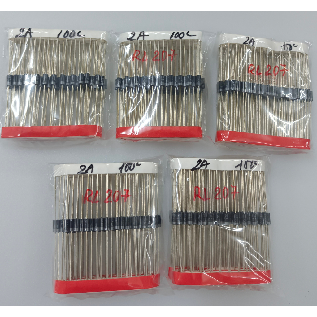 Combo 100 diode điốt LR 207 ( 2A )