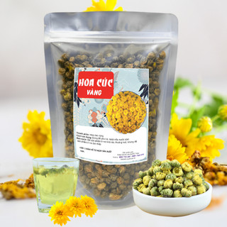 Trà Hoa Cúc (Nụ Cúc) 500g Sấy Khô Thượng Hạng (Thơm, Sạch), Nụ Cúc Vàng Ngủ Ngon, Trà Hoa Cúc Đẹp Da, Thanh Lọc Cơ Thể