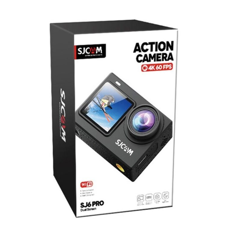 Camera Hành Trình, Camera Hành Động SJCAM SJ 6 Pro Quay Phim 4K, Hỗ Trợ 2 Màn Hình