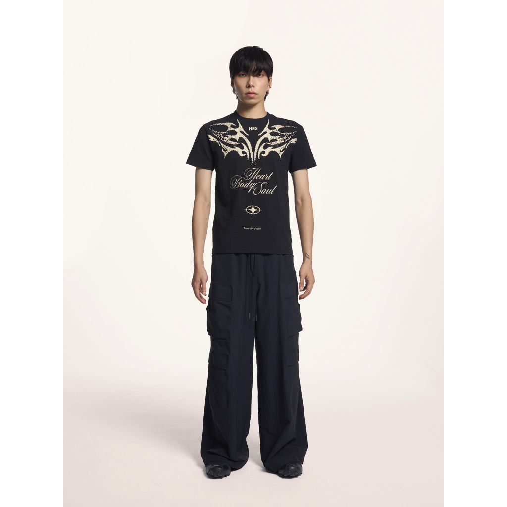 Áo thun hình HBS NIGHTWING T-SHIRT - BLACK
