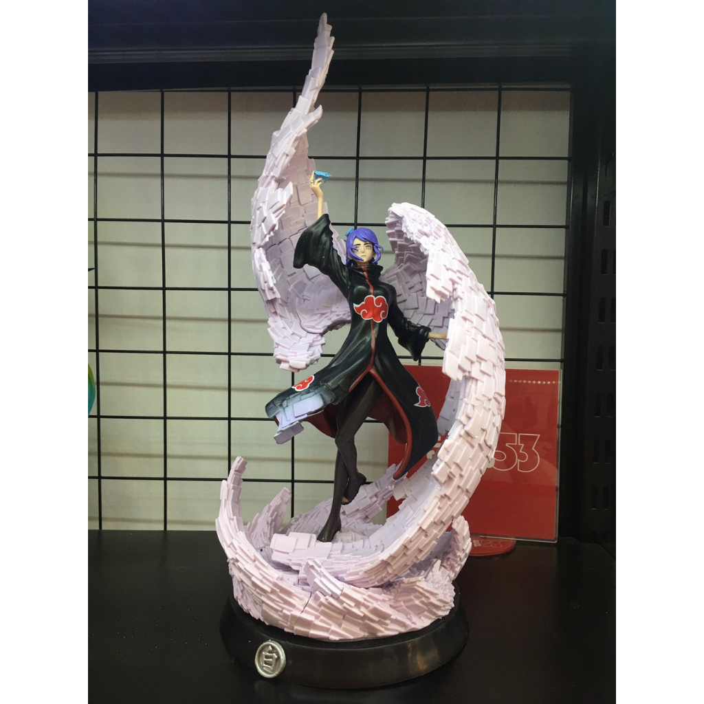 Mô hình anime Naruto Konan thần giấy Mô Hình Nữ Anime Manga Naruto decor trang trí bàn học bàn làm việc MH195
