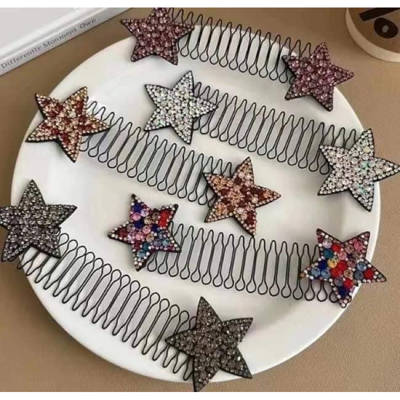 Xược tóc lò xo làm gọn tóc mẫu ngôi sao