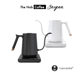 Ấm điện cổ ngỗng pha cà phê Timemore Smart Mini 600 / 800ml | Điều chỉnh và giữ nhiệt độ ổn định