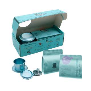 Mua 1 Mua 1 tặng 1 Phin giấy - Combo gift Phin Xanh 8RoH 2A CM199 1 coffee package 250gr + 1 coffee filter