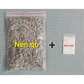 1 gói Men vi sinh dùng trộn với nén gỗ lót chuồng cho Bọ Ú (chuột Lang)