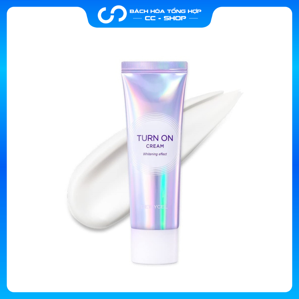 Kem Dưỡng Trắng Da DEWYCEL TURN ON CREAM (50ml) 11/2023 - Hàn Quốc (Chai)