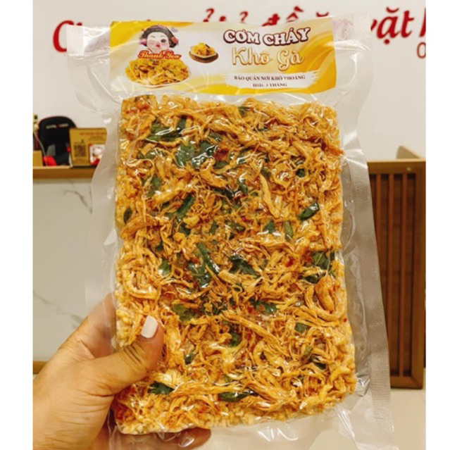 CƠM CHÁY MIX 3 VỊ - CƠM CHÁY KHÔ GÀ 200gr