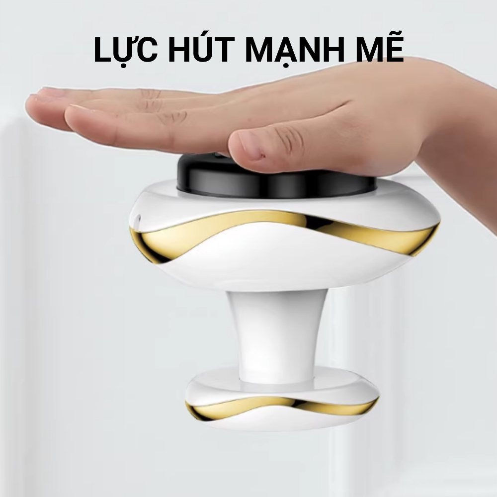 Máy giác hơi massage phiên bản nâng cấp có ánh sáng đỏ, lực hút mạnh, với 30 điểm massage, tặng kèm 1 lọ tinh dầu