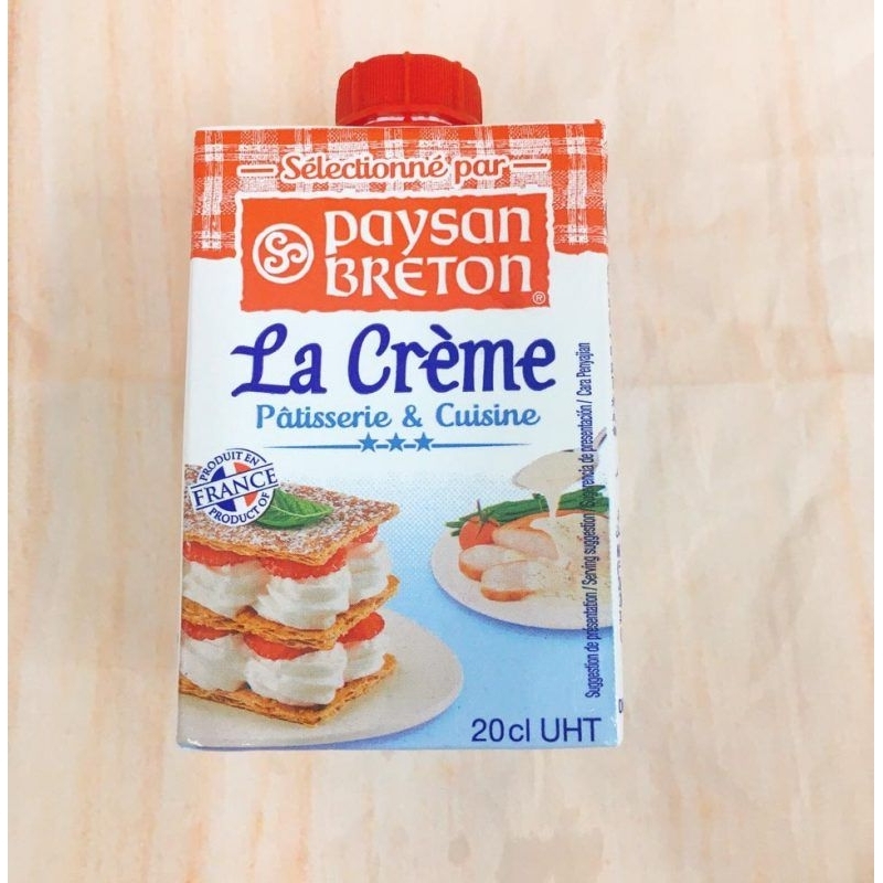 Kem Tươi Whipping Cream Paysan Breton 200ml