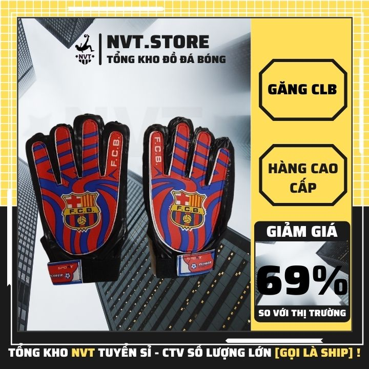 Bao găng tay thủ môn trẻ em siêu dính, bao găng tay bắt bóng đá bóng trẻ em giá rẻ kết hợp da PU loại 1 - NVT.Store.vn
