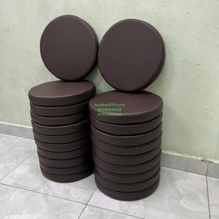 NỆM NGỒI TRÒN 39CM CHẤT SIMILI CAO CẤP ( Dày 5cm )