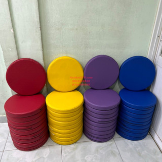 NỆM NGỒI TRÒN 39CM CHẤT SIMILI CAO CẤP ( Dày 5cm )