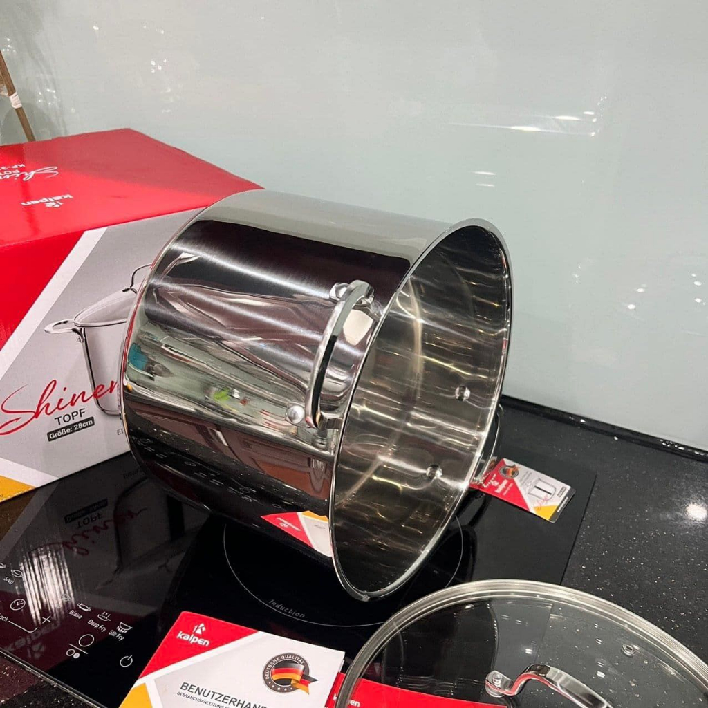 Nồi luộc gà Kalpen Đức 28cm 11L cao 20cm