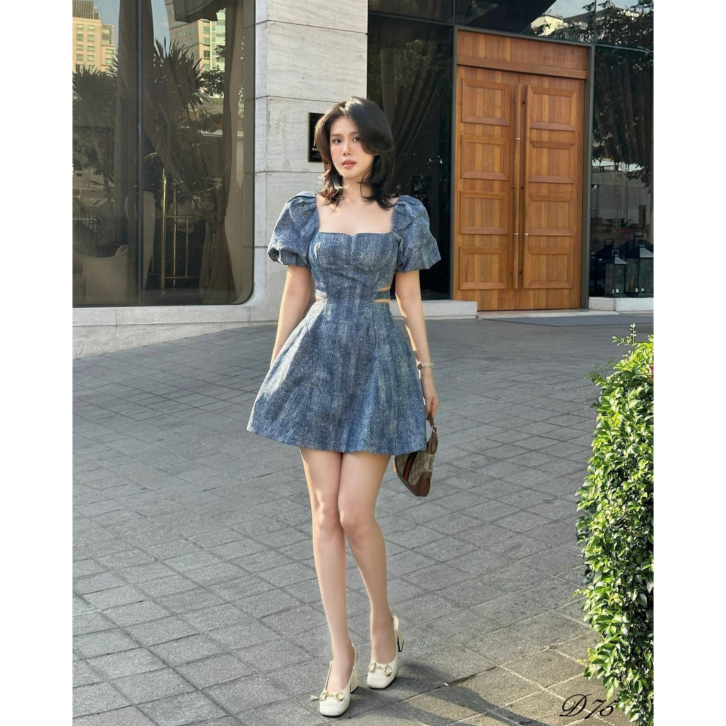 Đầm jean BIGSIZE cá tính  - Ú XINH STORE