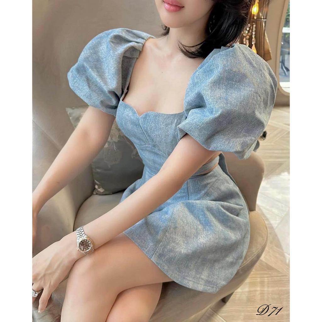 Đầm jean BIGSIZE cá tính  - Ú XINH STORE