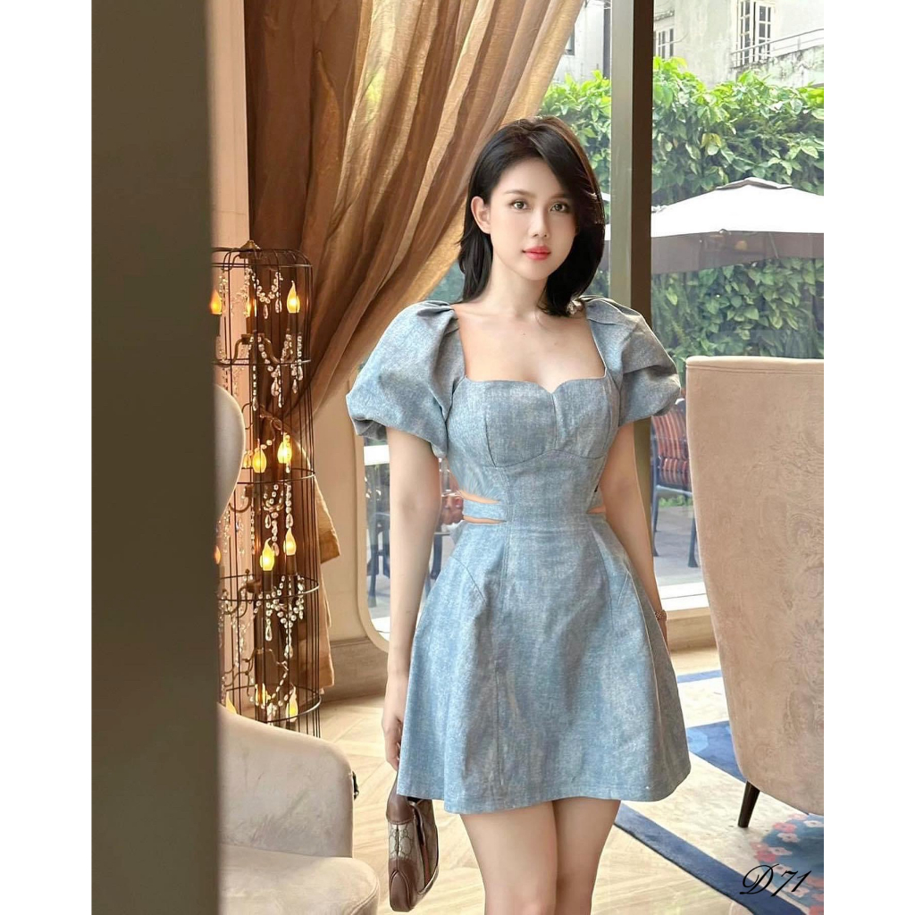 Đầm jean BIGSIZE cá tính  - Ú XINH STORE