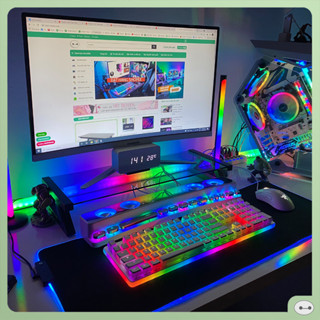 BÀN PHÍM CƠ GAMING ROYAL KLUDGE RK918, RK919 PRO PHIÊN BẢN 2021 LED RGB KÈM KÊ TAY