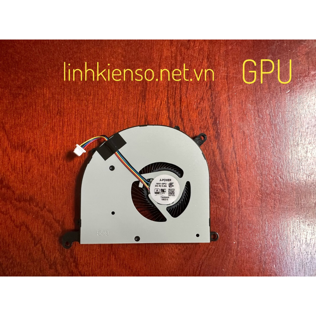 Quạt Laptop MSI Prestige 15A P15 A10SC A11SC A11SB A11SCS A11SCX Prestige 15 A11UC A11UD CPU GPU mới