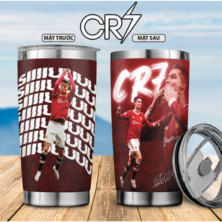 Bình giữ nhiệt ronaldo cr7 inox 304 600ml