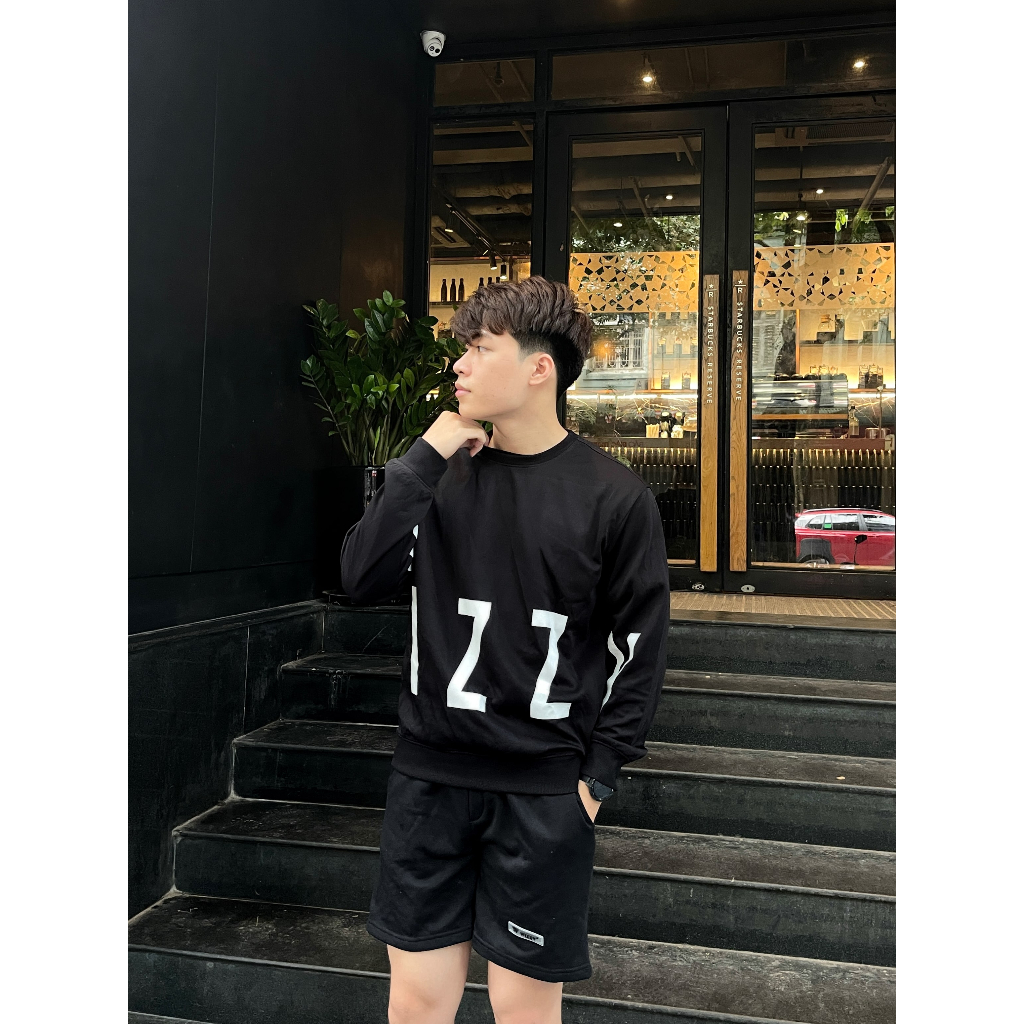 Áo nỉ sweater nam unisex, áo thu đông nam chất mịn dài tay cổ tròn  WIZZY OFFICIAL mã 02