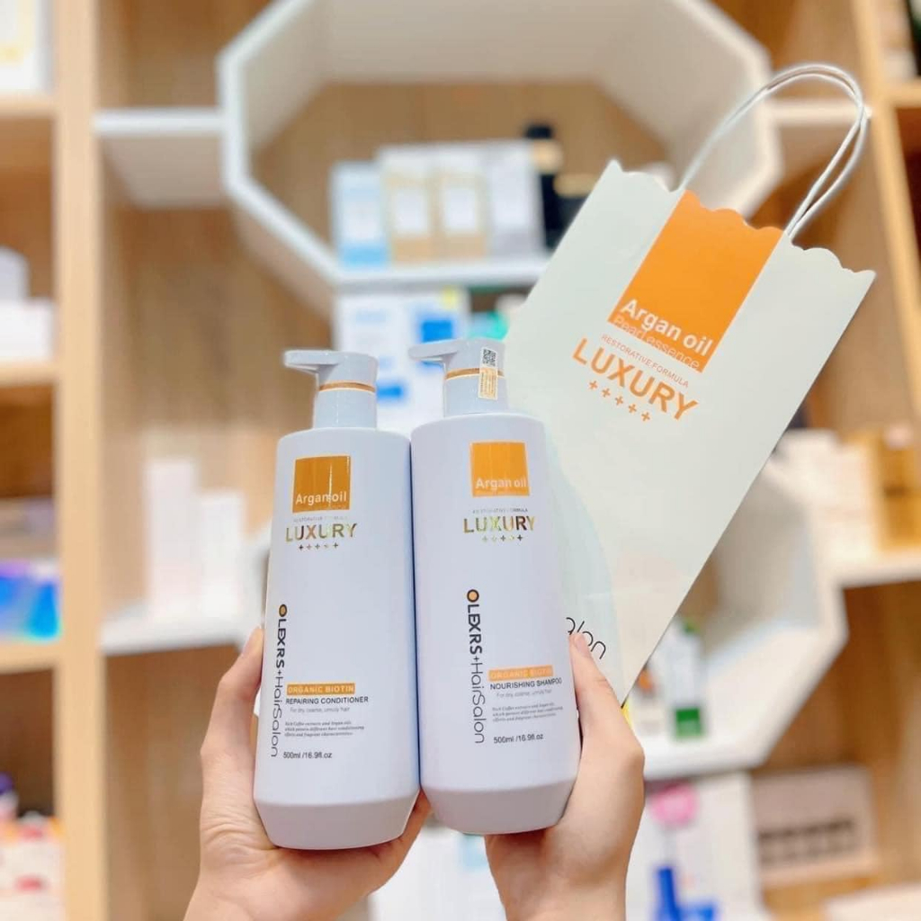 Lẻ Chai Dầu Gội Olexs Hair Salon Mẫu Mới Nhất - Cho Tóc Khô Xơ Hư Tổn