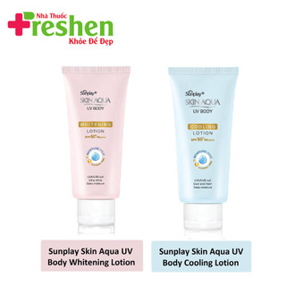 Kem chống nắng dưỡng thể mát lạnh Sunplay Skin Aqua UV Body Cooling Lotion SPF 50+ PA++++ (150g)