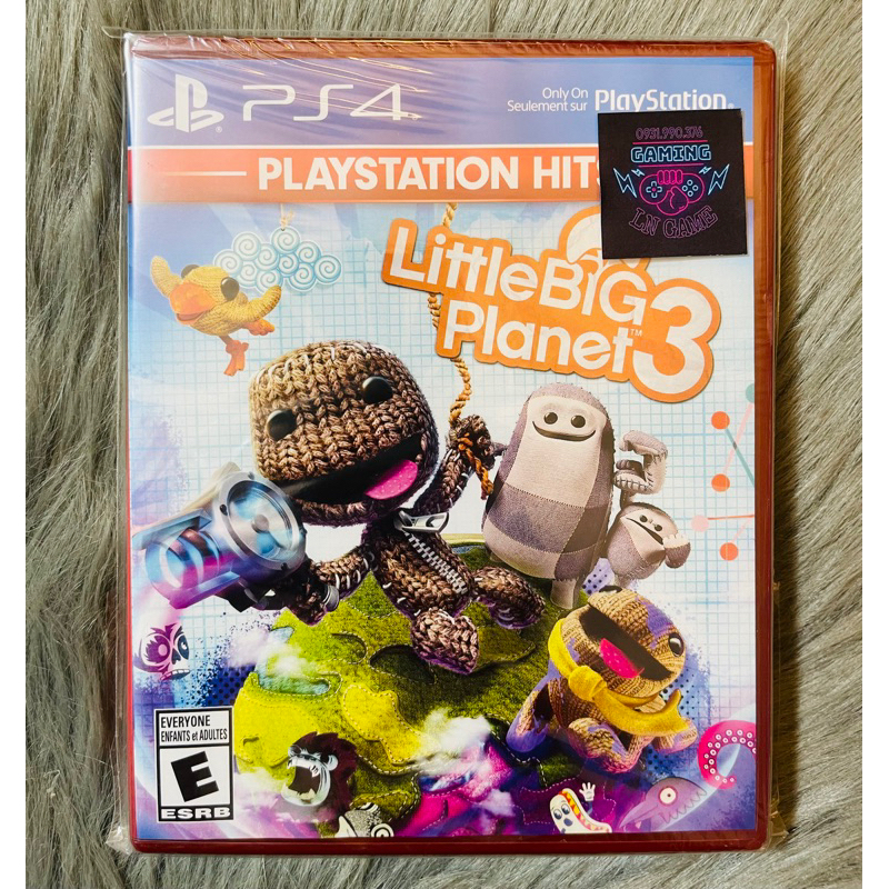 Đĩa game ps4 : Little Big planet 3