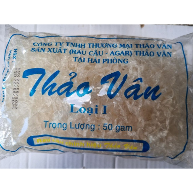 Rau câu sợi Thảo Vân Agar 50gr