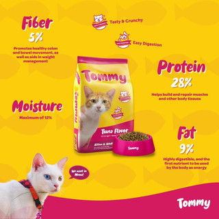 hạt cho mèo mọi lứa tuổi Tommy gói 500gr