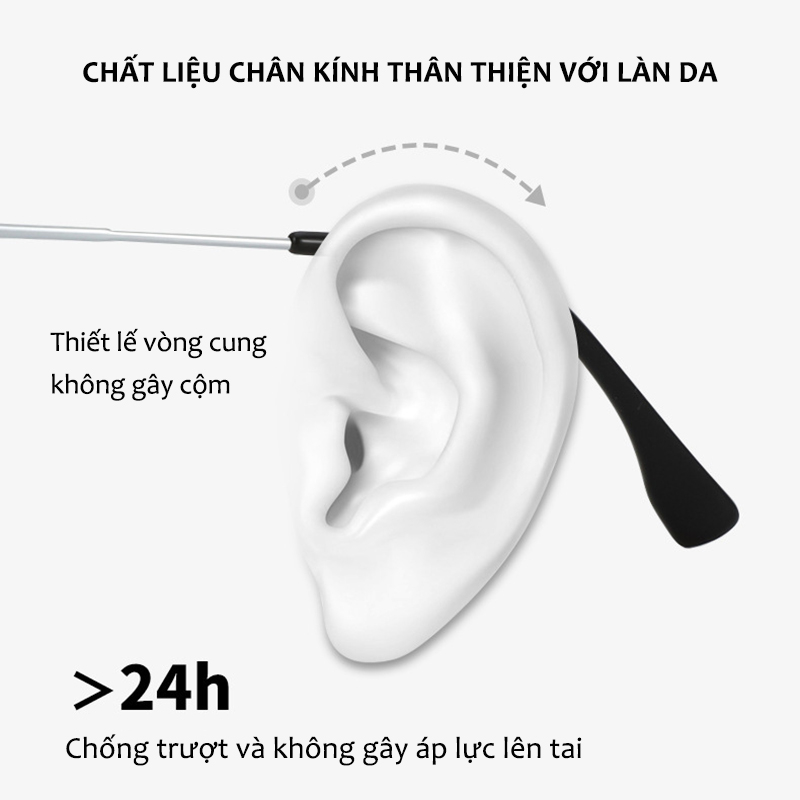 Kính Nửa Gọng Nam Nữ Chống Ánh Sáng Xanh Gọng Kim Loại Cao Cấp Siêu Bền Thanh Lịch Tinh Tế Phối Đa Phong Cách AK142