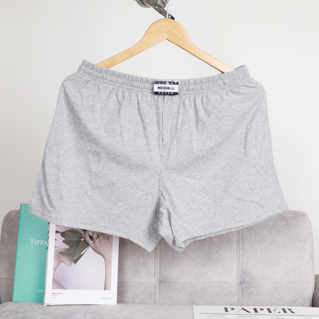 Combo 5 Quần Đùi Màu Trơn Thun Cotton Mát Mịn Mặc Nhà, Mặc Ngủ