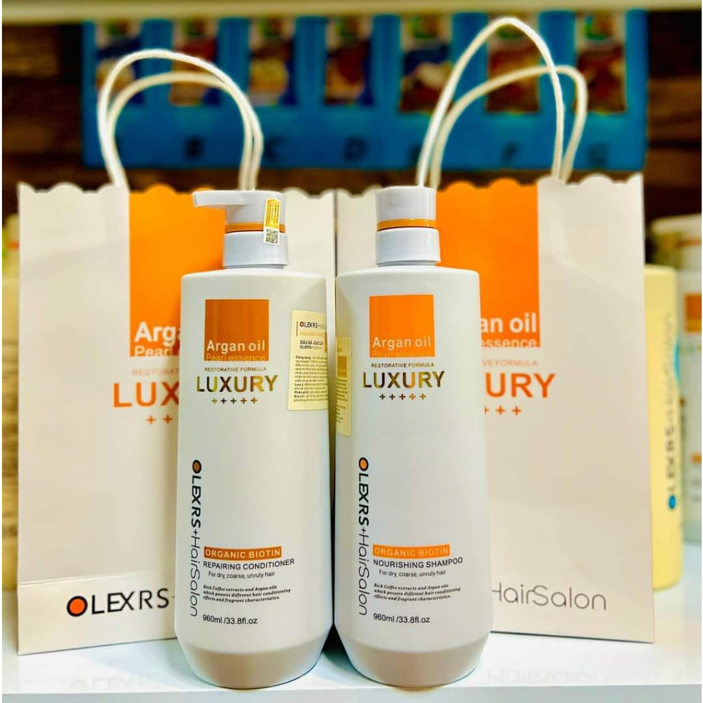 Lẻ Chai Dầu Gội Olexs Hair Salon Mẫu Mới Nhất - Cho Tóc Khô Xơ Hư Tổn