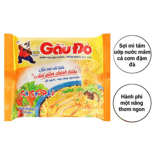 Mì gà sợi phở gấu đỏ 63g