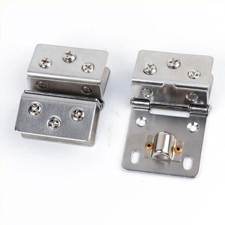 Bản Lề Cửa Kính Inox Chốt Bi - 1 Cái