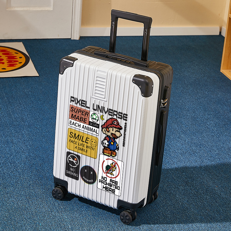 Vali 20-28 inch Vali xe đẩy 24 inch Hộp mật khẩu 22 inch 2023 mới sức chứa lớn bánh xe im lặng bền bỉ Vali 26 inch