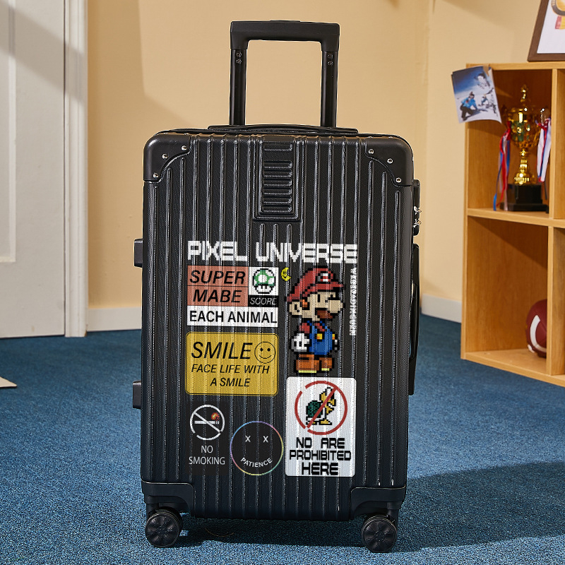 Vali 20-28 inch Vali xe đẩy 24 inch Hộp mật khẩu 22 inch 2023 mới sức chứa lớn bánh xe im lặng bền bỉ Vali 26 inch